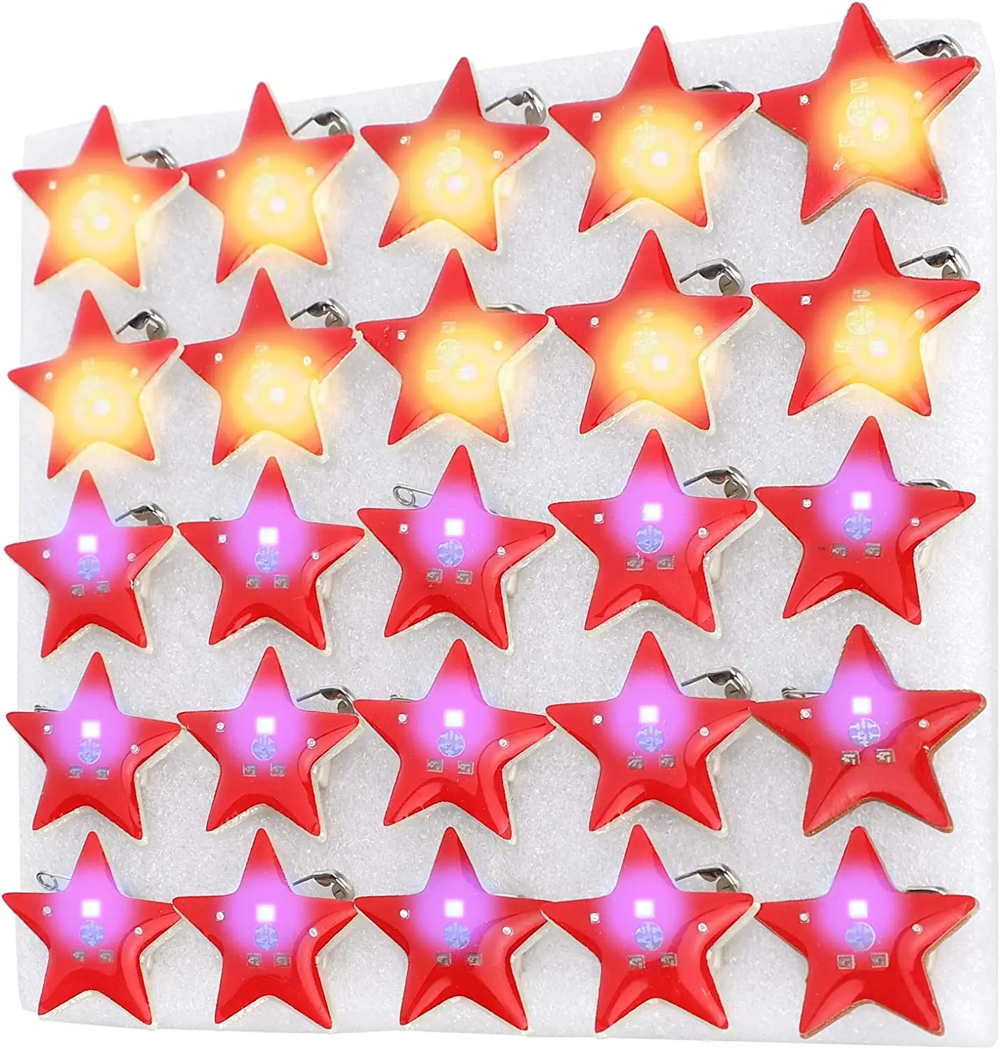 50 шт. светящаяся красная светодиодная брошь, булавка, мигающие пуговицы, значок с подсветкой в форме рождественской звезды, сувениры вечерн... 
50 шт. светящаяся красная светодиодная брошь, булавка, мигающие пуговицы, значок с подсветкой в форме рождественской звезды, сувениры вечерн...