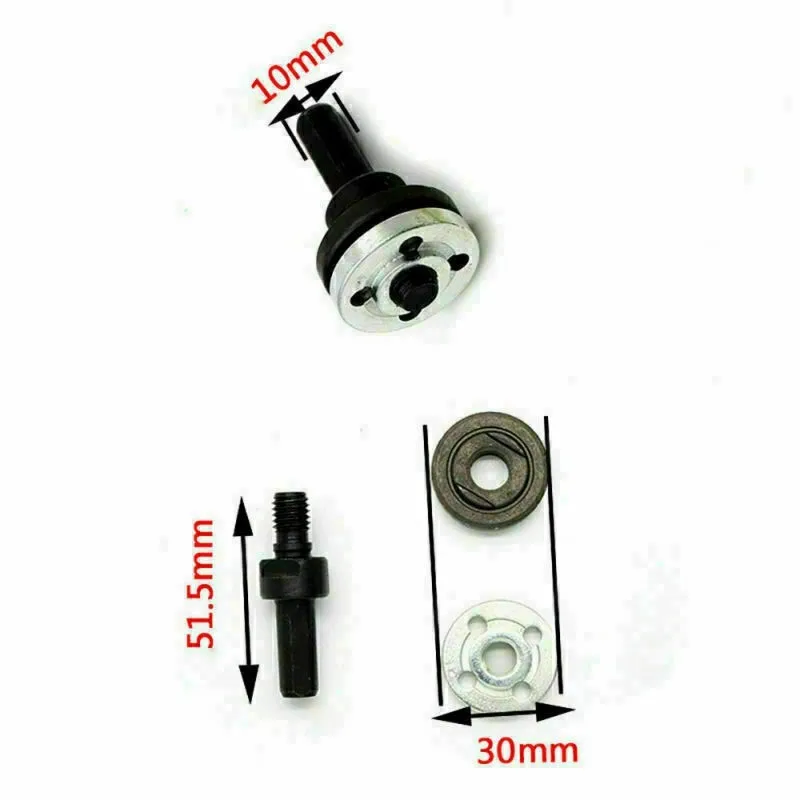 Universal Angle Grinder Mandrel Adapter Set for Any Drill with 10mm Shaft and 16mm Hole Including Disc Holder and Spanner
Universal Angle Grinder Mandrel Adapter Set for Any Drill with 10mm Shaft and 16mm Hole Including Disc Holder and Spanner
