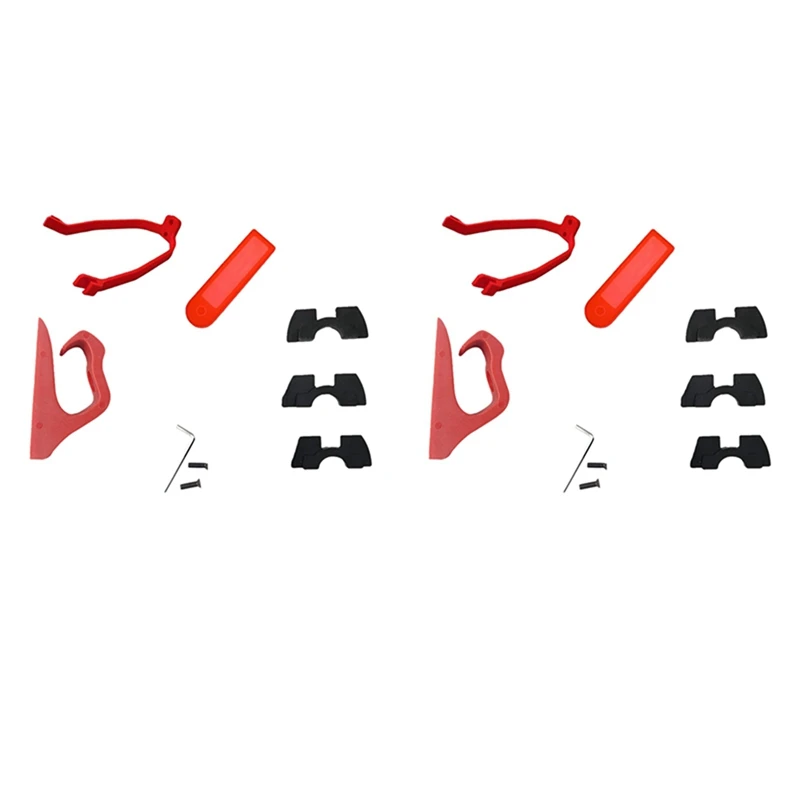 2X For Xiaomi Scooter M365/M187/Pro Accessories Combination Set Special Hook Shock Absorber Meter Silicone Sleeve Red
2X For Xiaomi Scooter M365/M187/Pro Accessories Combination Set Special Hook Shock Absorber Meter Silicone Sleeve Red