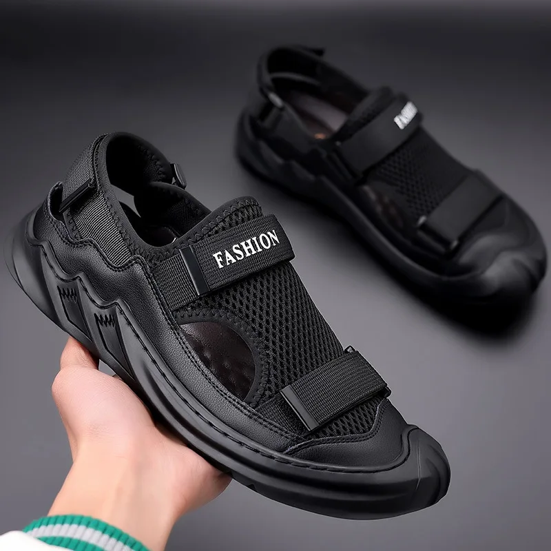 Men’s Sandal soft sole 2022 summer new Roman beach shoes Baotou breathable outdoor casual shoes
Men’s Sandal soft sole 2022 summer new Roman beach shoes Baotou breathable outdoor casual shoes