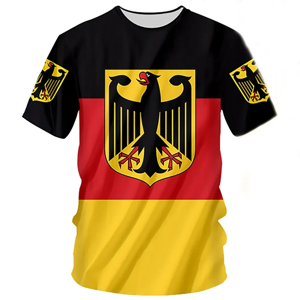 Germany National Flag Print T Shirt For Men Fashion Trend Harajuku Oversized T-shirt Leisure O-neck Short Sleeve Tops Streetwear
Germany National Flag Print T Shirt For Men Fashion Trend Harajuku Oversized T-shirt Leisure O-neck Short Sleeve Tops Streetwear