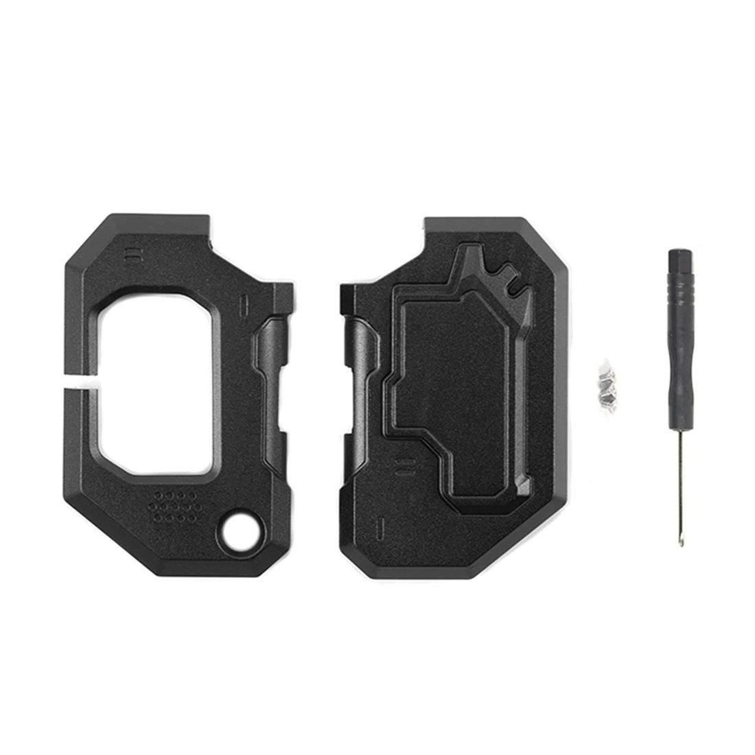 Key Fob Case Cover, Key Bag Holder Protection Shell for Jeep Wrangler JL Gladiator JT 2018-2022 (Black)
Key Fob Case Cover, Key Bag Holder Protection Shell for Jeep Wrangler JL Gladiator JT 2018-2022 (Black)