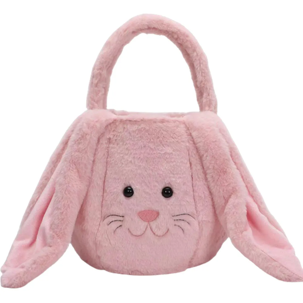 Easter Rabbit Bucket Bag 1PC Cute Plush Long Ear Plush Handbag Party Decoration For Kids Round Bottom Tote Bags
Easter Rabbit Bucket Bag 1PC Cute Plush Long Ear Plush Handbag Party Decoration For Kids Round Bottom Tote Bags