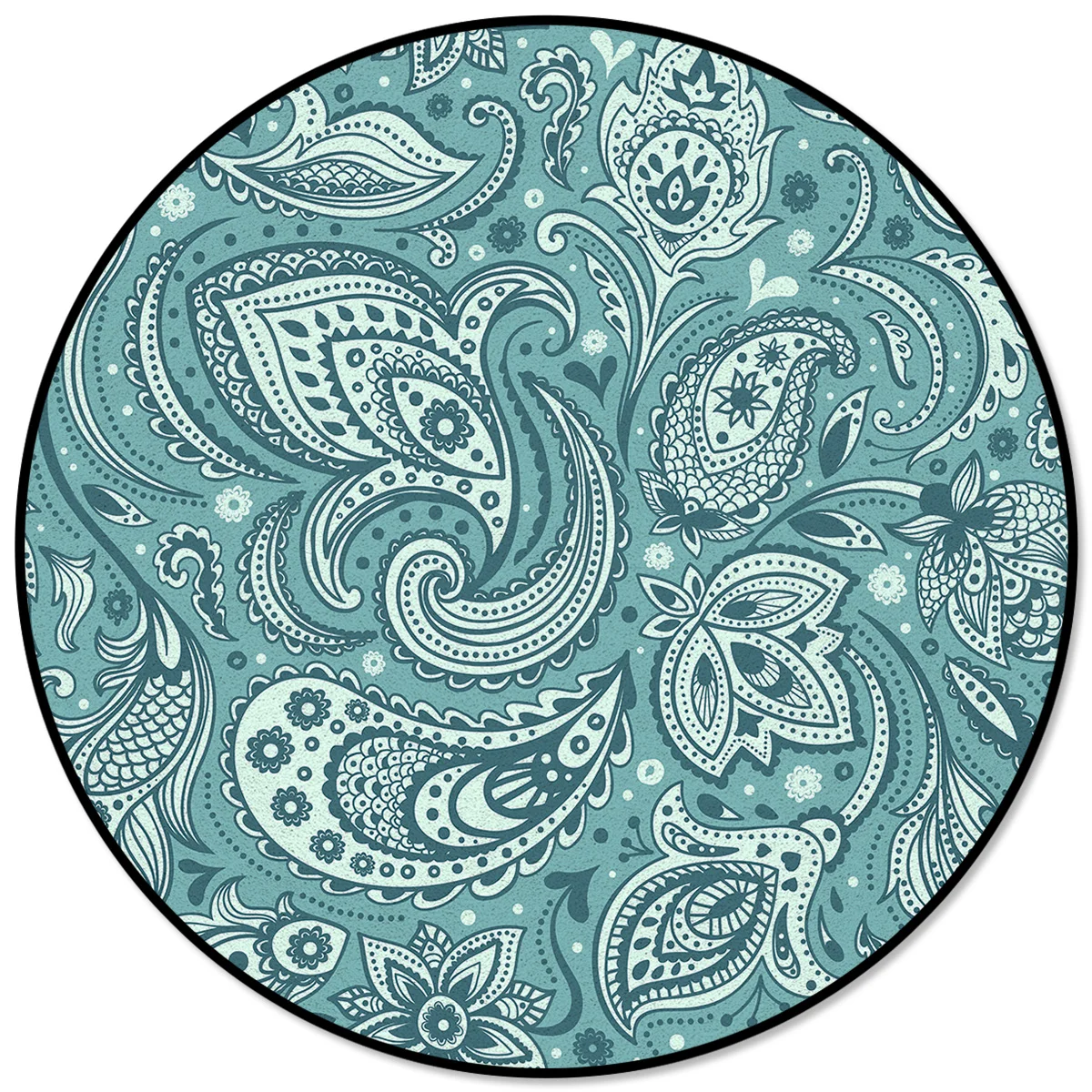 Traditional Perlis Pattern Green Round Carpets for Living Room Home Decoration Modern Circle Rug for Bedroom Outdoor Round Mat
Traditional Perlis Pattern Green Round Carpets for Living Room Home Decoration Modern Circle Rug for Bedroom Outdoor Round Mat