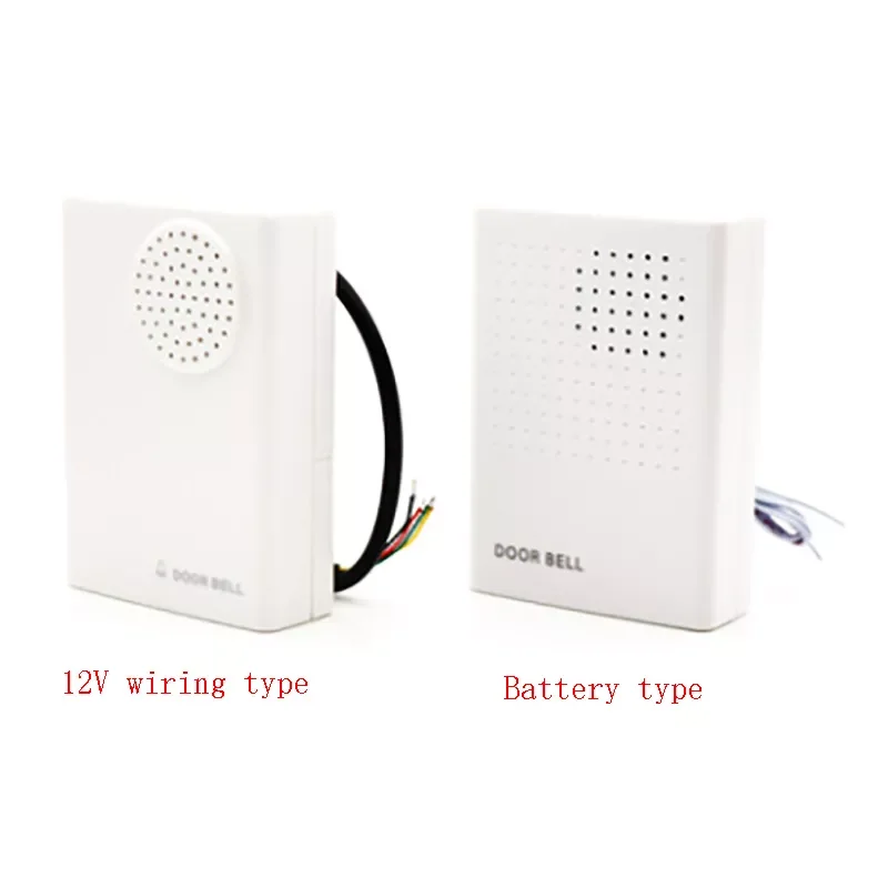 Wire Wired Door Bell Doorbell Ding-Dong Dry Battery or Connect to 12V Two Types Doorbell
Wire Wired Door Bell Doorbell Ding-Dong Dry Battery or Connect to 12V Two Types Doorbell