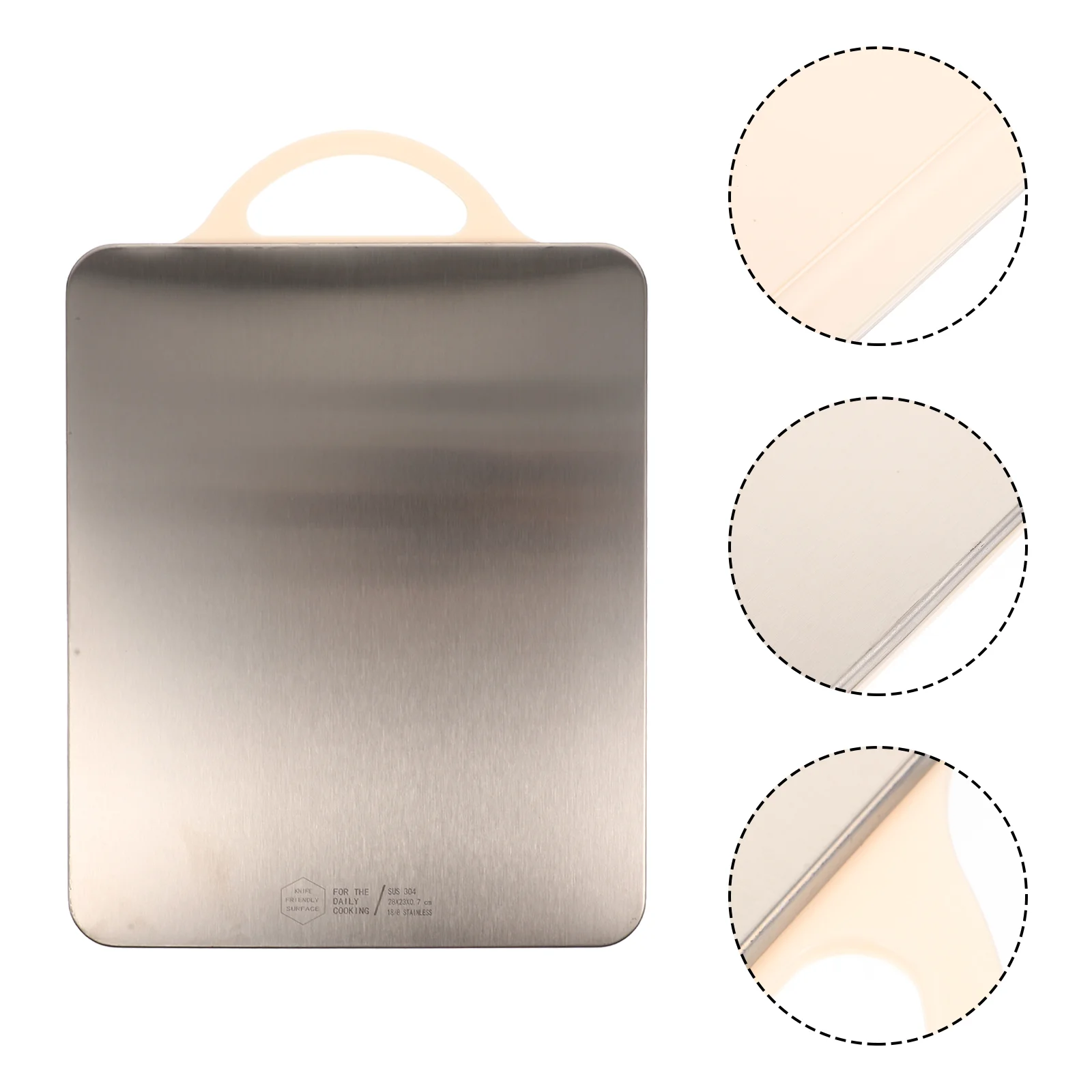 Dual Purpose Double Sided Cutting Board Child Plastic Pallet Noodle Stove Cover Stainless Steel Kitchen Mat Chopping
Dual Purpose Double Sided Cutting Board Child Plastic Pallet Noodle Stove Cover Stainless Steel Kitchen Mat Chopping