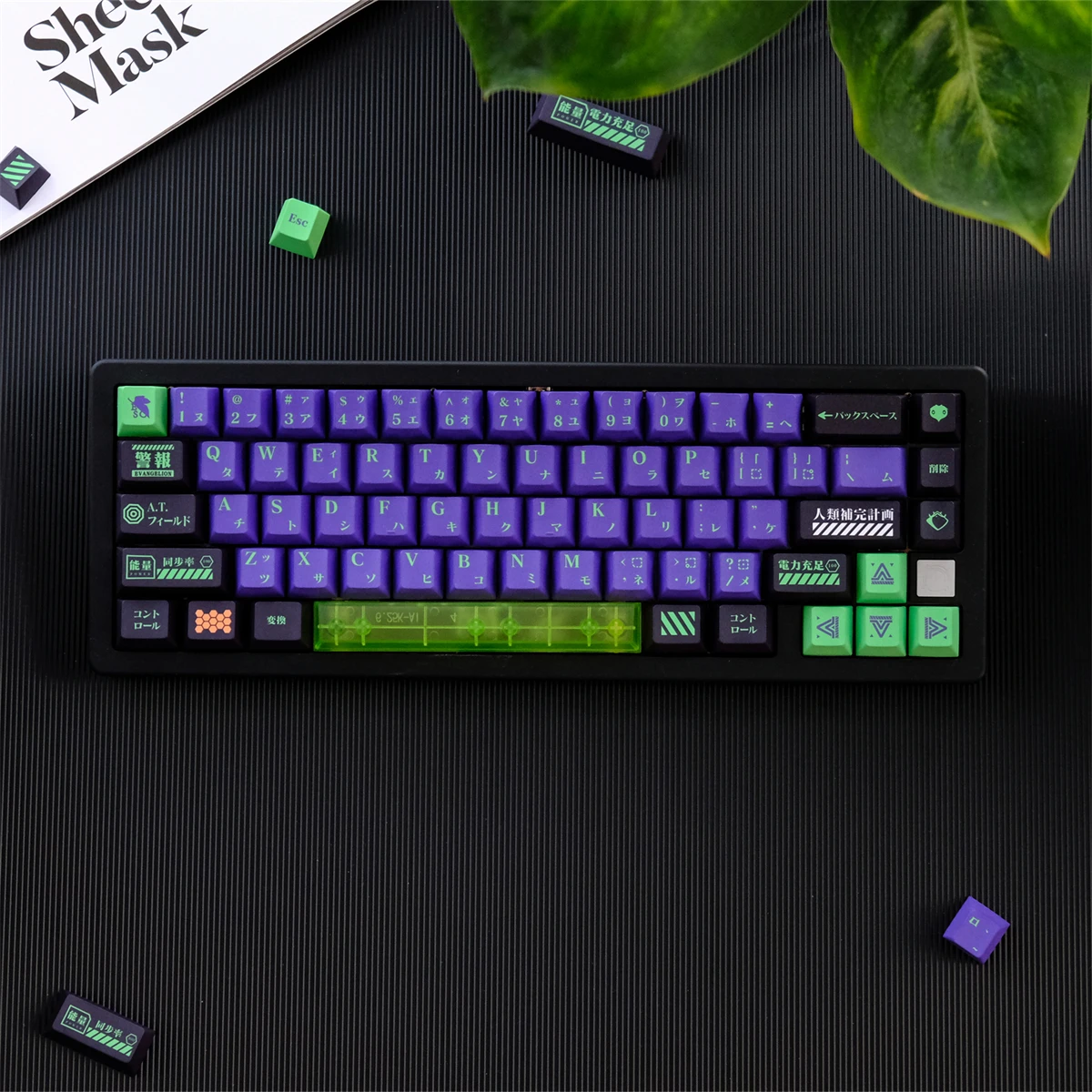 129 Keys/set EVA-01 EVA 01 Keycaps PBT Dye Subbed Key Caps Cherry Profile Keycap For Keychron Q2 65% 75% Anne GH60 GK64 Poker
129 Keys/set EVA-01 EVA 01 Keycaps PBT Dye Subbed Key Caps Cherry Profile Keycap For Keychron Q2 65% 75% Anne GH60 GK64 Poker