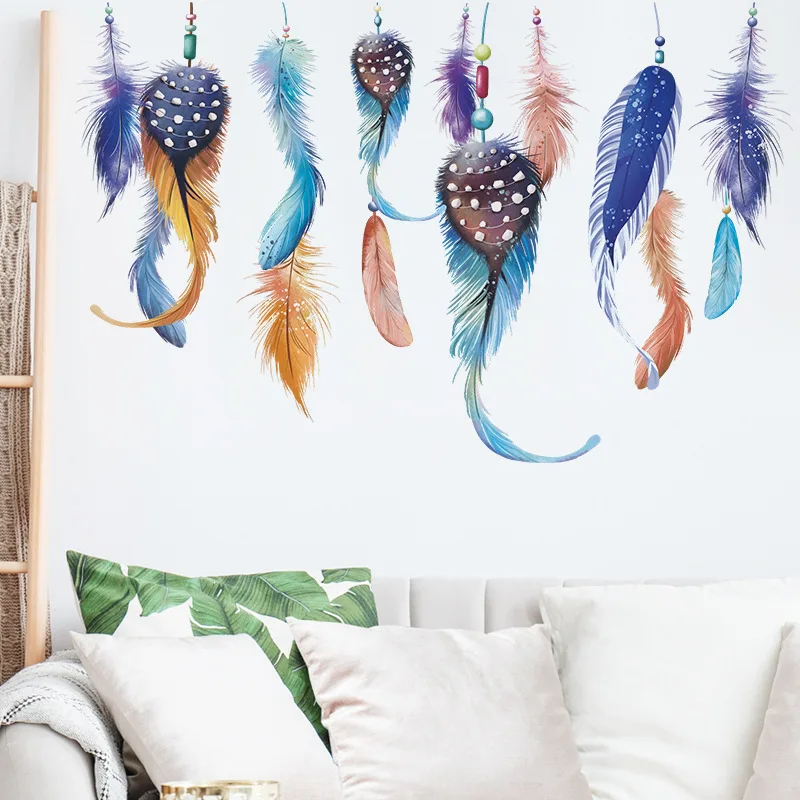 creative colorful feather wall stickers for home decor living room bedroom wall decor removable sticker for wedding decoration
creative colorful feather wall stickers for home decor living room bedroom wall decor removable sticker for wedding decoration