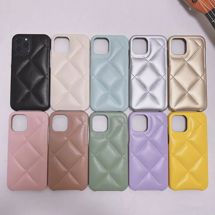 Dimensional Large Rhombus Leather Phone Cover For iPhone 11 12 13 X XR 7 12 Mini Phone Case Suitable for Small Fragrance
Dimensional Large Rhombus Leather Phone Cover For iPhone 11 12 13 X XR 7 12 Mini Phone Case Suitable for Small Fragrance