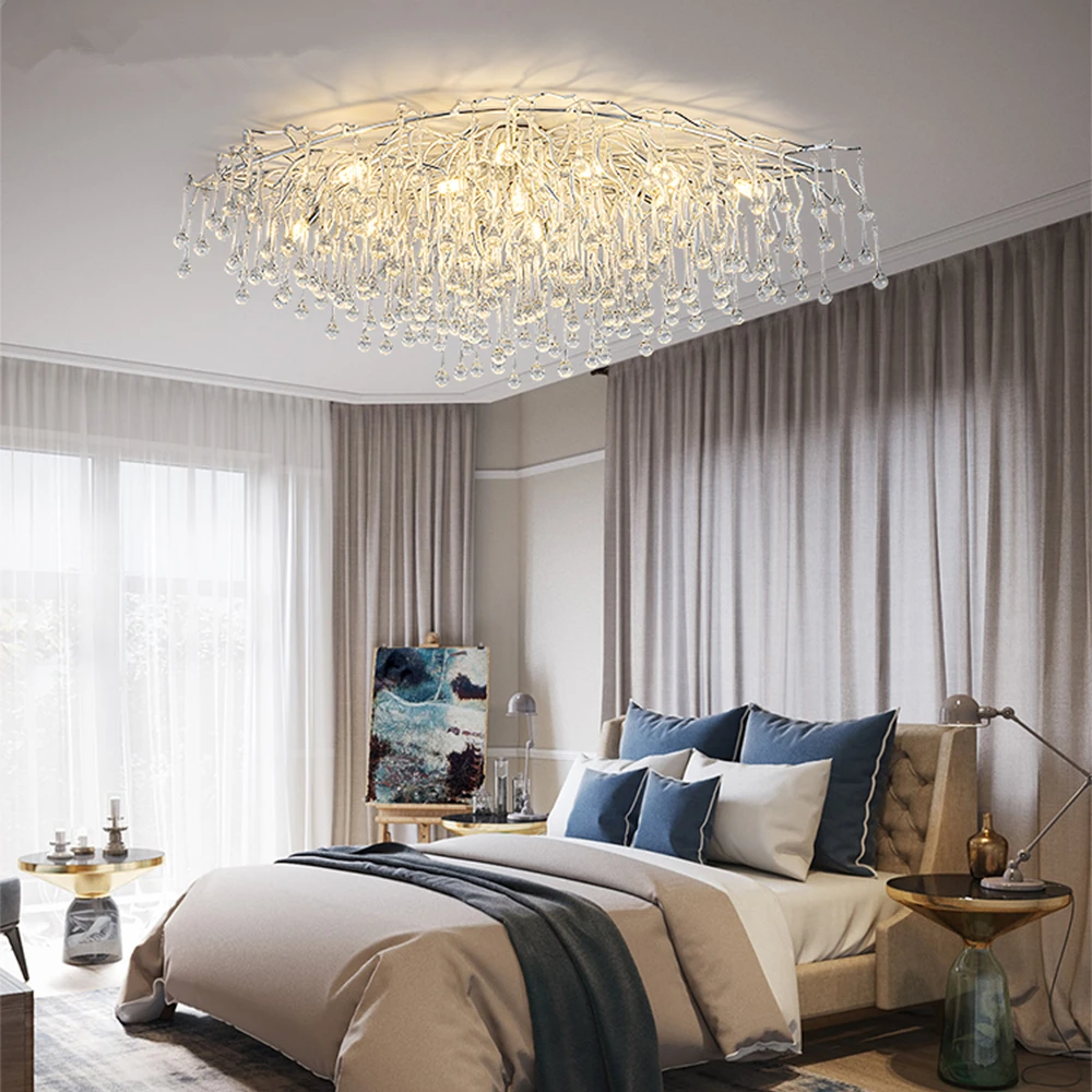 Chrome Crystal Led Ceiling Chandelier Lamp Lustre Silver Luxury Tree Branch Ceiling Lamps Chandeliers For Living Dining Bed Room
Chrome Crystal Led Ceiling Chandelier Lamp Lustre Silver Luxury Tree Branch Ceiling Lamps Chandeliers For Living Dining Bed Room