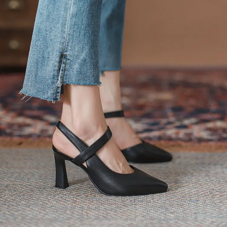 Women Pumps Shoe Sandal Mid Heels 2023 Chunky Heels Ankle-Strap Designer Chaussure
Women Pumps Shoe Sandal Mid Heels 2023 Chunky Heels Ankle-Strap Designer Chaussure