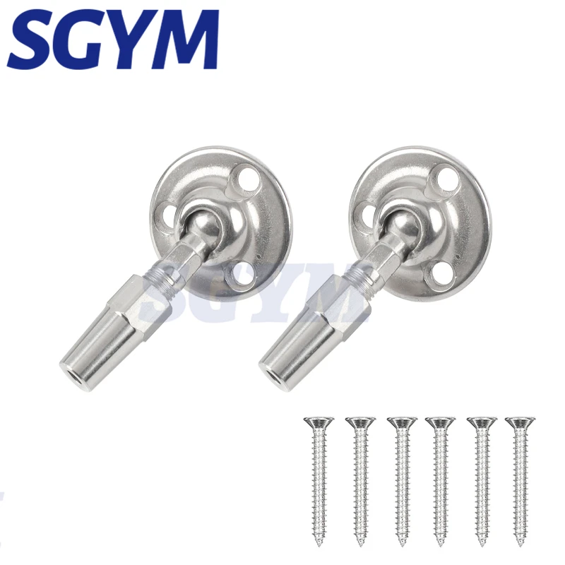 2/5/10pcs 3mm/4mm Wire Rope Invisible Receiver Stud Cable Railing Threaded Terminal Swivel End Fitting Tensioner
2/5/10pcs 3mm/4mm Wire Rope Invisible Receiver Stud Cable Railing Threaded Terminal Swivel End Fitting Tensioner