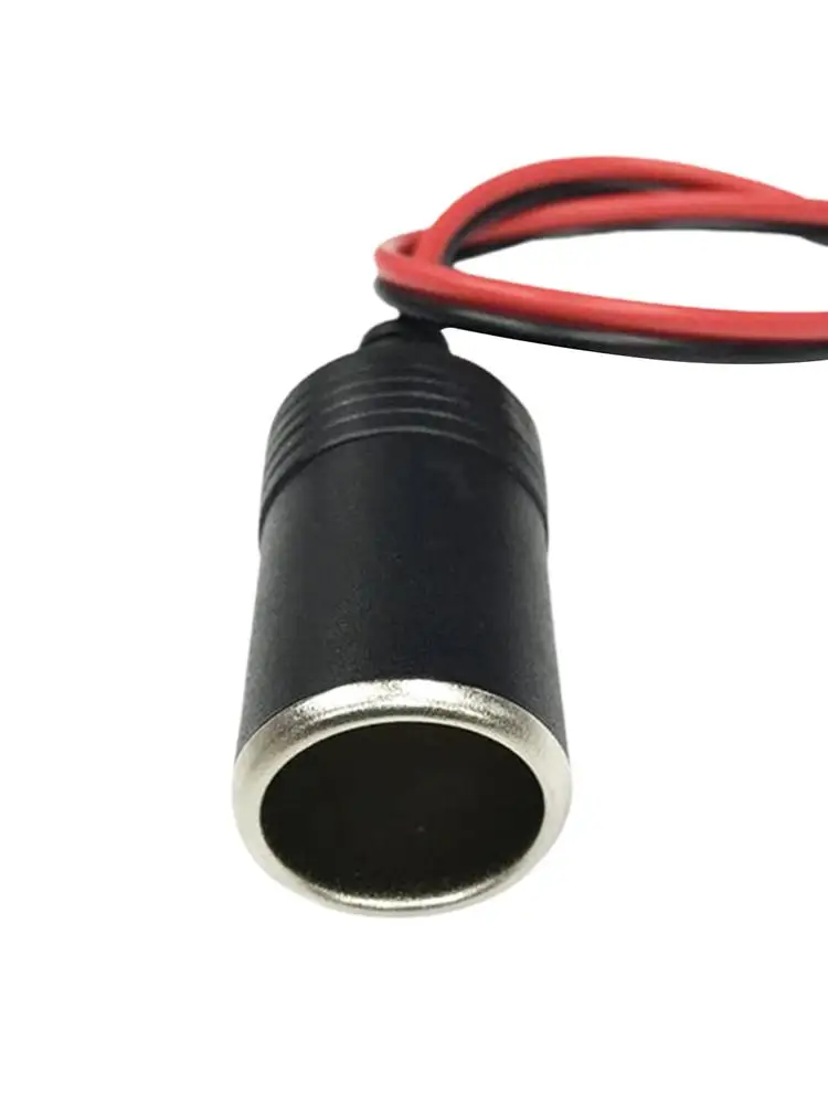 

Cigarettes Lighter Socket - 120W Heavy Duty 10A Fuse 12V/24V 18AWG Cord - Eyelet Terminal to Female