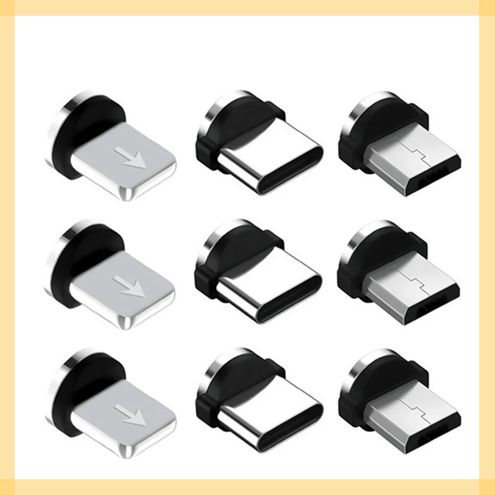 GTWIN 5 Pcs 360 Rotation Tips For Mobile Phone Charge Replacement Parts To Use Durable Converter Charging Cable Adapter
GTWIN 5 Pcs 360 Rotation Tips For Mobile Phone Charge Replacement Parts To Use Durable Converter Charging Cable Adapter