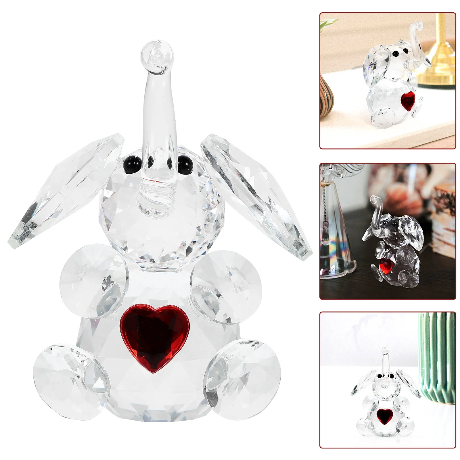 Glass Animal Figurine Glass Elephant Decor Animal Ornament Glass Animal Statue Decorative Animal Figurine Glass Crafts
Glass Animal Figurine Glass Elephant Decor Animal Ornament Glass Animal Statue Decorative Animal Figurine Glass Crafts