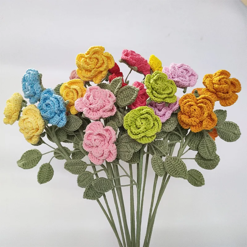 Roses Hand-Woven Roses Simulation Flowers Mother'S Day Simulation Flowers Valentine'S Day Bouquet Photography Props, Home Decor
Roses Hand-Woven Roses Simulation Flowers Mother'S Day Simulation Flowers Valentine'S Day Bouquet Photography Props, Home Decor