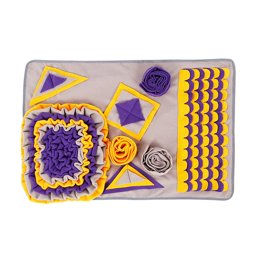 Slow Feeding Dog Cat Home Easy Clean Training Pad Universal Non Slip Pet Snuffle Mat Polyester Nosework Blanket Foraging Skill
Slow Feeding Dog Cat Home Easy Clean Training Pad Universal Non Slip Pet Snuffle Mat Polyester Nosework Blanket Foraging Skill