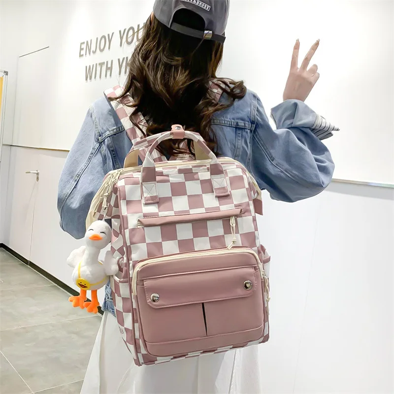 Nylon Waterproof Women School Backpacks For Teenage Girls Large Capacity Laptop Backpacks Student Book Bags Female Rucksack
Nylon Waterproof Women School Backpacks For Teenage Girls Large Capacity Laptop Backpacks Student Book Bags Female Rucksack