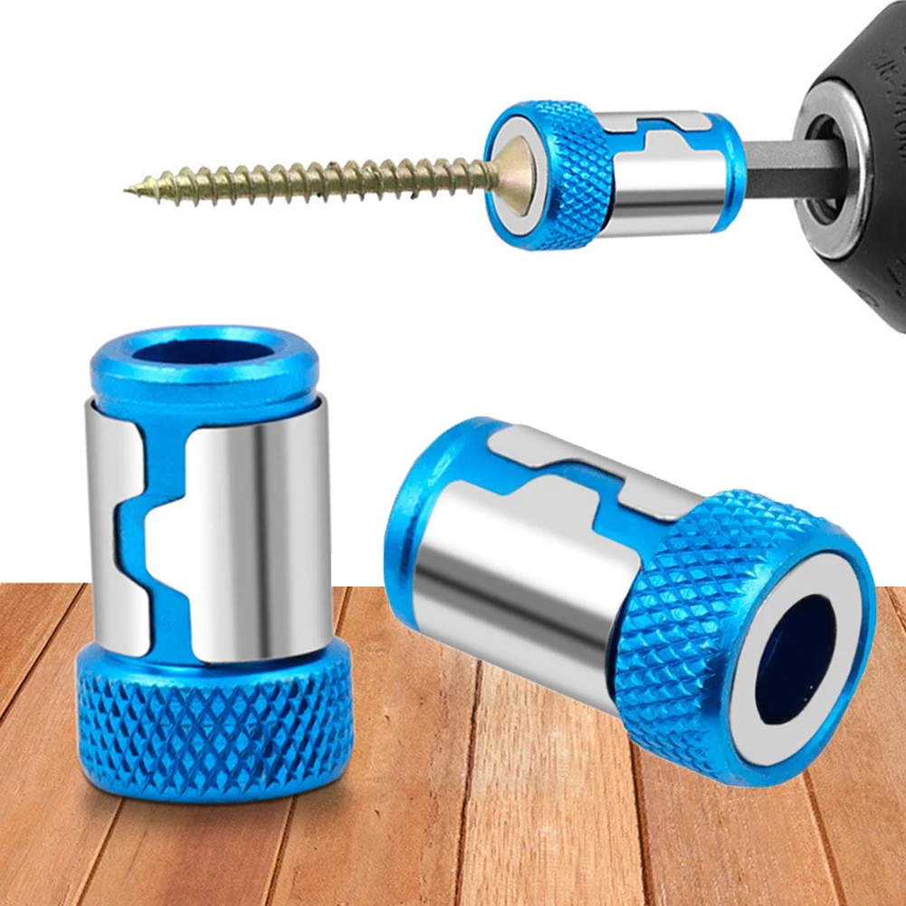 2pcs Universal 1/4 " Magnetic Electric Screwdriver Ring Metal Bits Holder Anti-Corrosion Magnetizer Bit Steel Sleeve Hand Tools
2pcs Universal 1/4 " Magnetic Electric Screwdriver Ring Metal Bits Holder Anti-Corrosion Magnetizer Bit Steel Sleeve Hand Tools