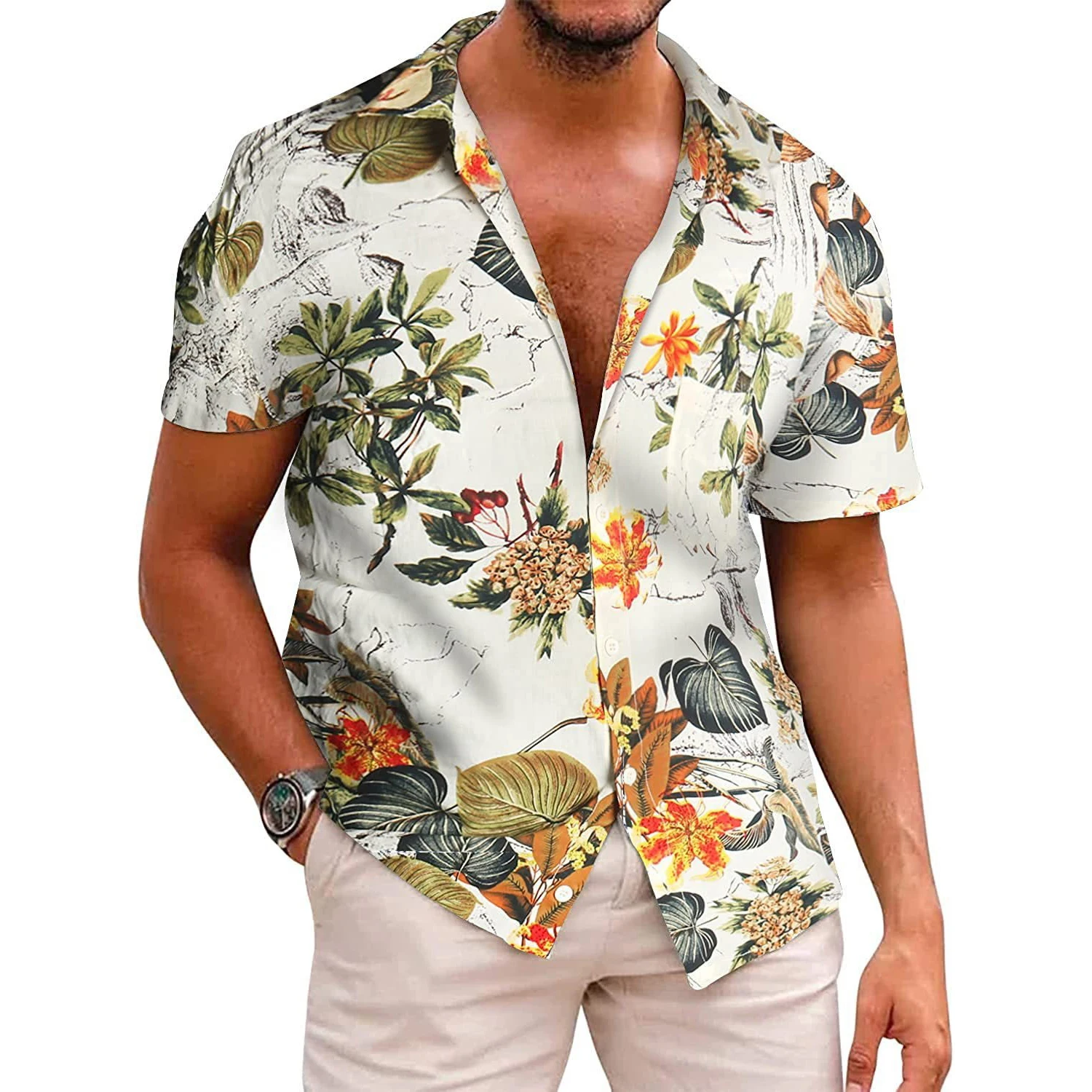 2023 New Summer Shirt Plant And Animal Digital Printed Men's Hawaiian Shirts Beach 5xl Short Sleeve Fashion Tops Tee Man Blouse
2023 New Summer Shirt Plant And Animal Digital Printed Men's Hawaiian Shirts Beach 5xl Short Sleeve Fashion Tops Tee Man Blouse