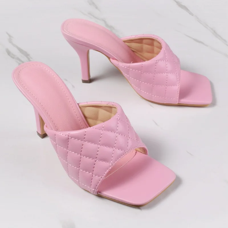 Sexy Thin High Heels Slippers Women Party Dress Shoes 2022 New Fashion Summer Slippers For Women Sandals Canday Color Size 35-42
Sexy Thin High Heels Slippers Women Party Dress Shoes 2022 New Fashion Summer Slippers For Women Sandals Canday Color Size 35-42