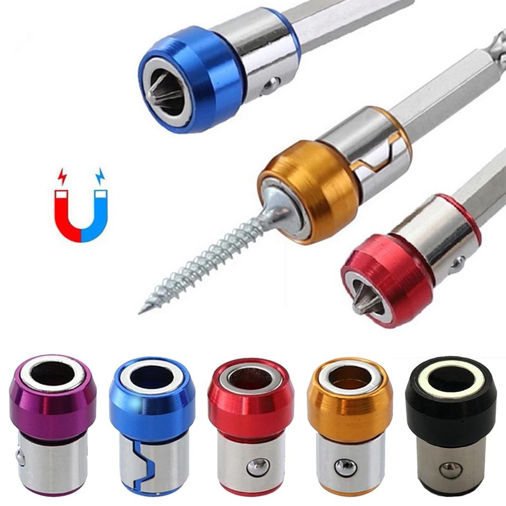 5pcs 6.35mm Removable Magnetizer Ring Magnetic Steel Screwdriver Bit Electric Screwdriver Bit Strong Magnetizer
5pcs 6.35mm Removable Magnetizer Ring Magnetic Steel Screwdriver Bit Electric Screwdriver Bit Strong Magnetizer