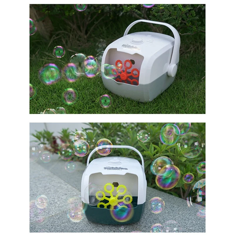 Automatic Bubble Machine For Suitcase Electric Bubble Making Machine Party Stage Outdoor Toys 
Automatic Bubble Machine For Suitcase Electric Bubble Making Machine Party Stage Outdoor Toys