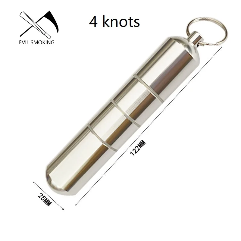 EVIL SMOKING New Zinc Alloy Silver Vanilla Tobacco Waterproof Box Toothpick Capsule Weed Storage Smoking Accessories
EVIL SMOKING New Zinc Alloy Silver Vanilla Tobacco Waterproof Box Toothpick Capsule Weed Storage Smoking Accessories