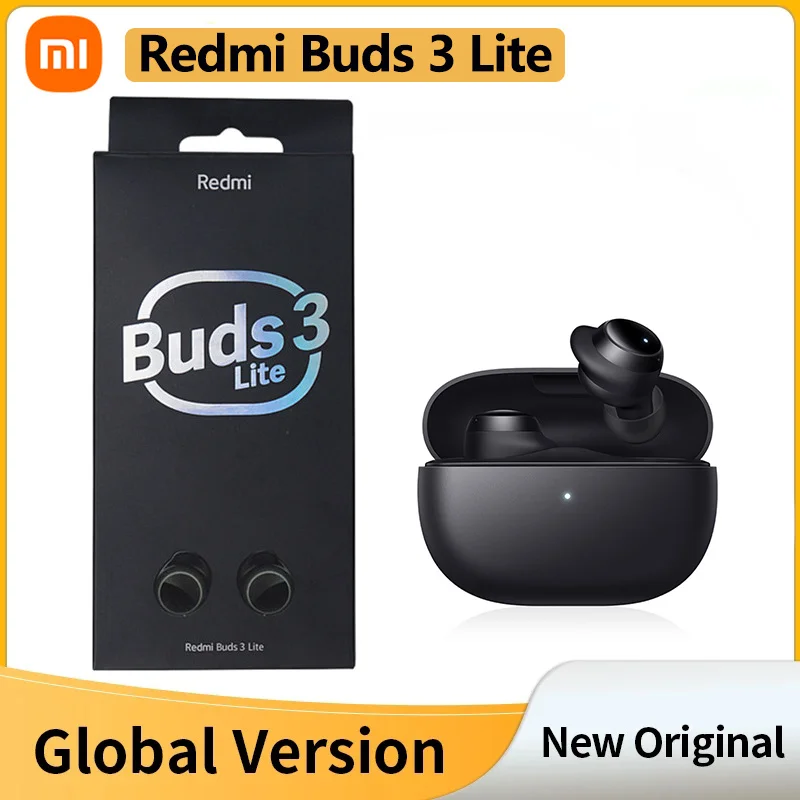 Оригинальные наушники Xiaomi Redmi Buds 3 Lite, беспроводные наушники Bluetooth 5,2, игровая гарнитура Xiaomi, лучшие 
Оригинальные наушники Xiaomi Redmi Buds 3 Lite, беспроводные наушники Bluetooth 5,2, игровая гарнитура Xiaomi, лучшие