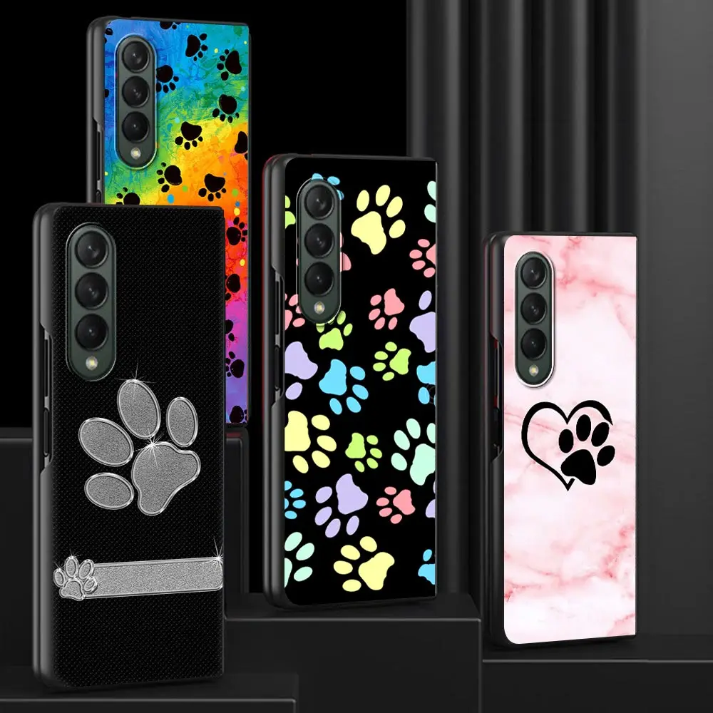 Dog Footprints Dog Paws Hard Case for Samsung Z Fold3 5G Silicone Phone Cover For Galaxy Z Fold 3 Shockproof Shell for ZFold 3
Dog Footprints Dog Paws Hard Case for Samsung Z Fold3 5G Silicone Phone Cover For Galaxy Z Fold 3 Shockproof Shell for ZFold 3