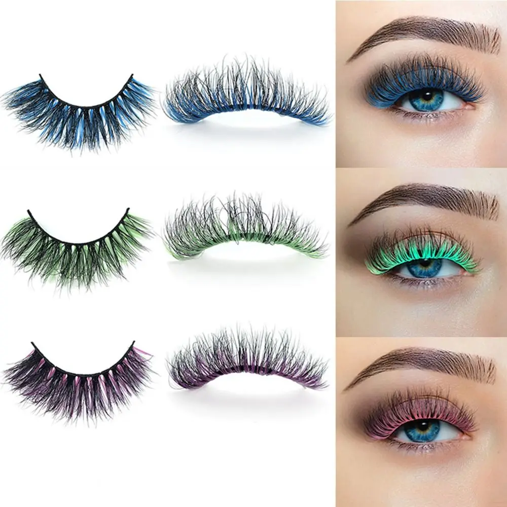 Fluffy Soft Full Strip Lashes Women Dramatic 3D Mink Lashes Colored Eyelashes Fluorescent False Eyelashes Lashes Extension
Fluffy Soft Full Strip Lashes Women Dramatic 3D Mink Lashes Colored Eyelashes Fluorescent False Eyelashes Lashes Extension
