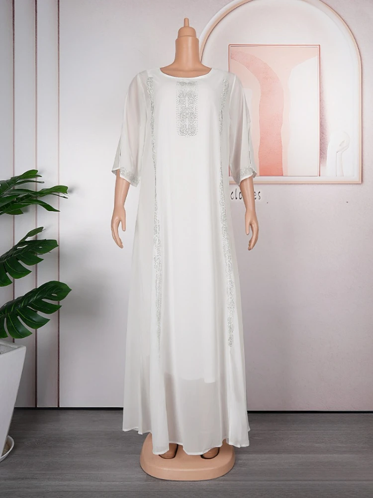 Elegant Spring Autumn African Plus Size Long Dress African 3/4 Sleeve Polyester Solid Color Long Dress Dashiki African Clothes
Elegant Spring Autumn African Plus Size Long Dress African 3/4 Sleeve Polyester Solid Color Long Dress Dashiki African Clothes