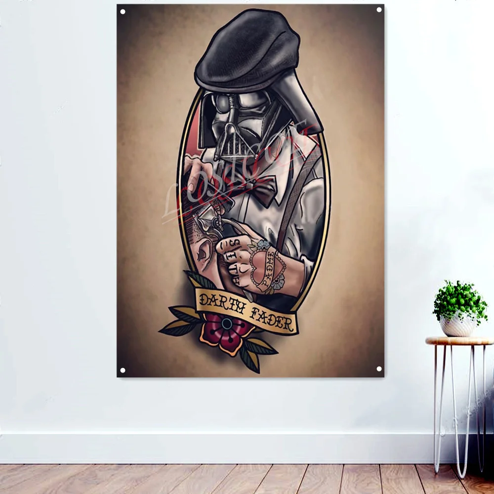 DARTH FADER. Tattoo Artwork Banners Flag Wall Art Tapestry Vintage Posters & Prints Wall Chart Barber Shop Decor Painting
DARTH FADER. Tattoo Artwork Banners Flag Wall Art Tapestry Vintage Posters & Prints Wall Chart Barber Shop Decor Painting