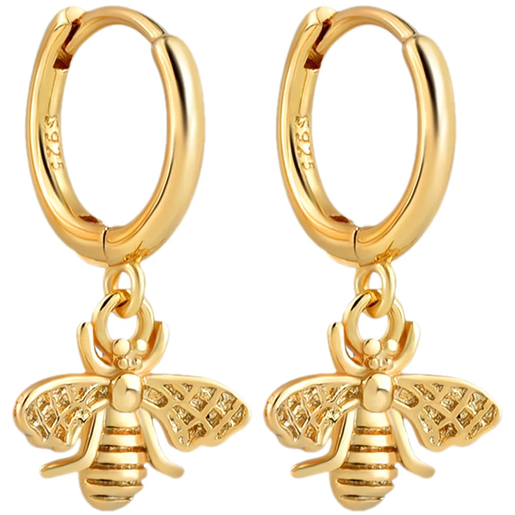 1 Pair Dangle Bee Earrings Retro Bee Drop Earrings Pendant Earrings Ear Jewelry
1 Pair Dangle Bee Earrings Retro Bee Drop Earrings Pendant Earrings Ear Jewelry