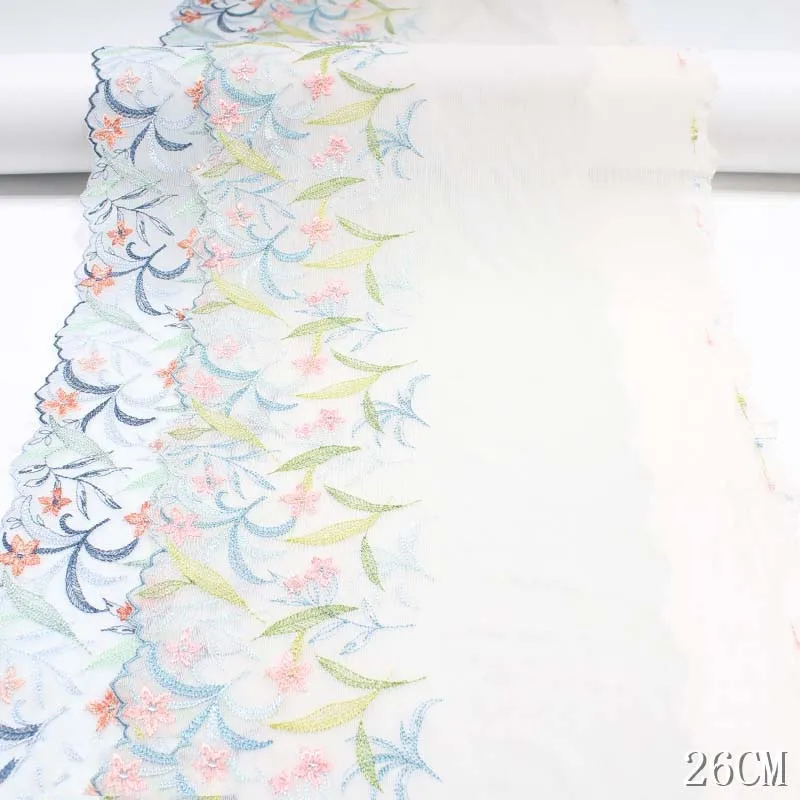 42Yards Blue Pink Embroidered Lace Fabric Mesh Bra Sewing Trimmings Supplies Trim Dress Garment Accessories Craft
42Yards Blue Pink Embroidered Lace Fabric Mesh Bra Sewing Trimmings Supplies Trim Dress Garment Accessories Craft