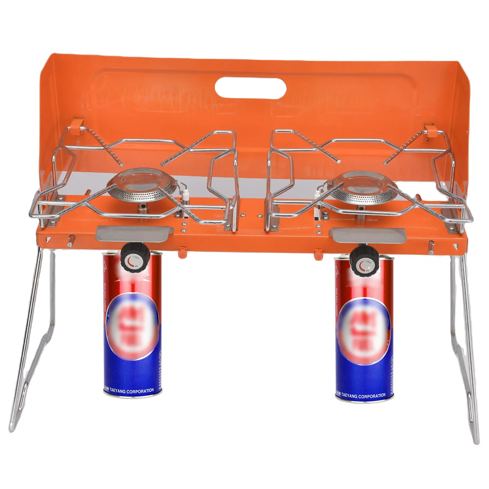 Outdoor Folding Double Burner Three-sided Windproof Portable Reliable Foldable Double BBQ Stove For Camping And Daily Cooking 
Outdoor Folding Double Burner Three-sided Windproof Portable Reliable Foldable Double BBQ Stove For Camping And Daily Cooking