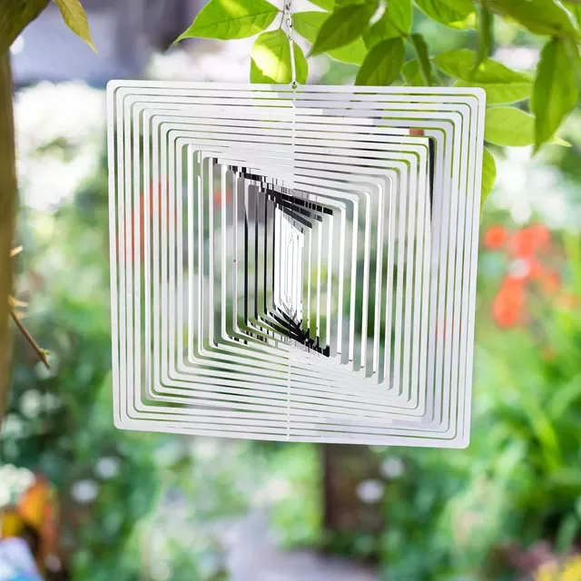 2022 3D Round Rotating Wind Chimes Flowing-Light Effect Design Home Garden Decoration Outdoor Hanging Decor Gift Shiny Wind Spin
2022 3D Round Rotating Wind Chimes Flowing-Light Effect Design Home Garden Decoration Outdoor Hanging Decor Gift Shiny Wind Spin