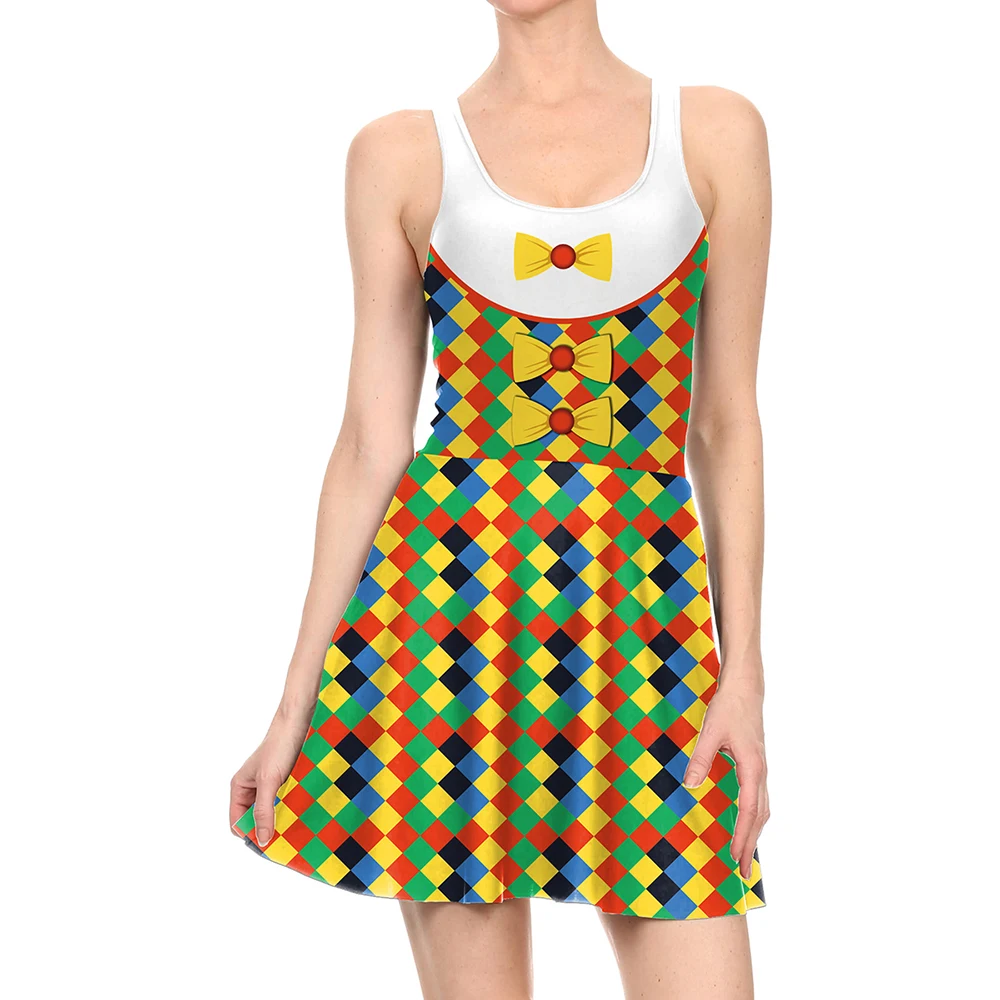 Color Cosplayer Carnival Women Sundress Party 3D Printing Halloween Cosplay Costume Christmas Adult Evening Dress Outfit
Color Cosplayer Carnival Women Sundress Party 3D Printing Halloween Cosplay Costume Christmas Adult Evening Dress Outfit