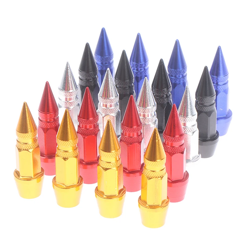 4PCS Bullet Screw Valve Cap Personality Modification Pointed Valve General
4PCS Bullet Screw Valve Cap Personality Modification Pointed Valve General