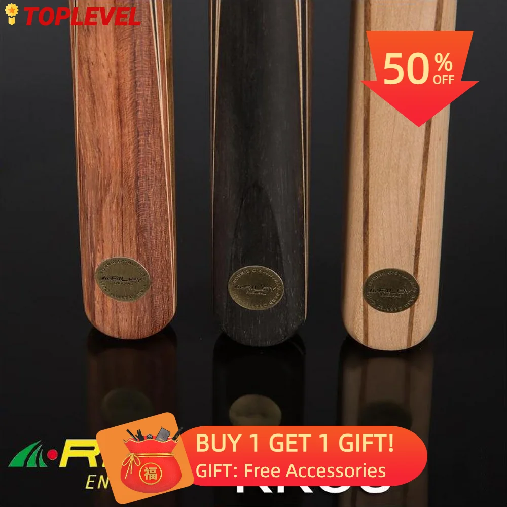 Original RILEY RROS 3/4 Piece Snooker Cue High-end Billiard Cue Kit Stick with Case with 6'' RILEY Extension DEER Tip
Original RILEY RROS 3/4 Piece Snooker Cue High-end Billiard Cue Kit Stick with Case with 6'' RILEY Extension DEER Tip
