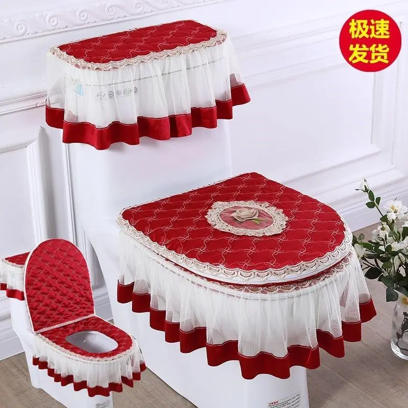 Toilet Cushion 3 Piece Set Winter Toilet Cover U-type Zipper Seat Mat Pad Toilet Accessories WC Mat Hotel Supplies Toilettes
Toilet Cushion 3 Piece Set Winter Toilet Cover U-type Zipper Seat Mat Pad Toilet Accessories WC Mat Hotel Supplies Toilettes