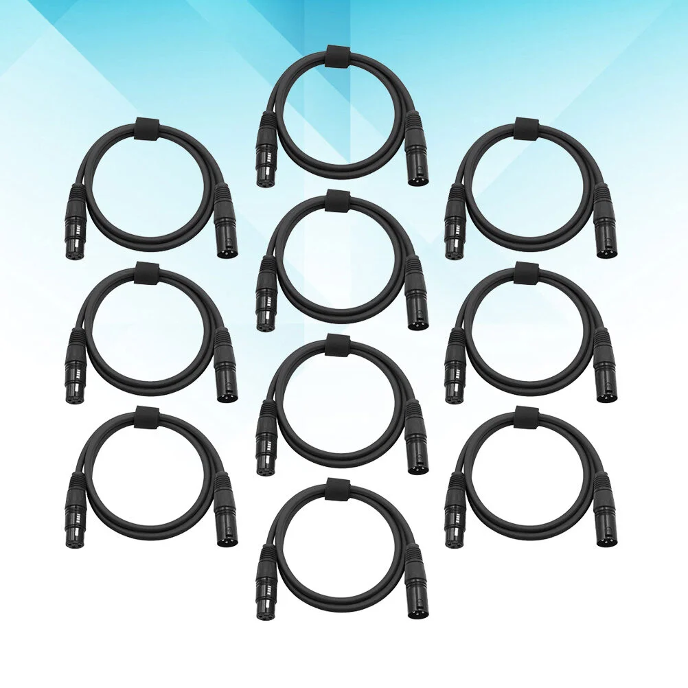 10pcs Wireless Spotlights 2M 3-Pin Signal DMX Cable Stage Lighting Signal Cable LED Par Light Moving Head Light DJ Equipment
10pcs Wireless Spotlights 2M 3-Pin Signal DMX Cable Stage Lighting Signal Cable LED Par Light Moving Head Light DJ Equipment