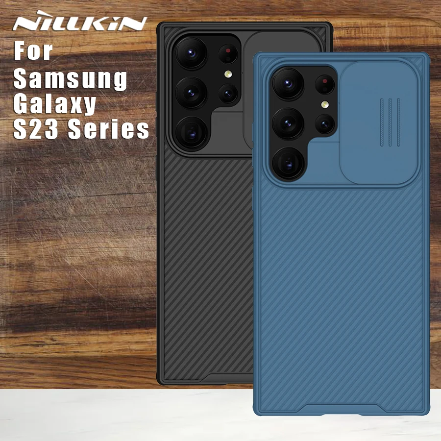 Чехол Nillkin для Samsung Galaxy S23, Ультратонкий чехол, защитная задняя крышка для камеры CamShield Pro, объектив для Samsung S23 Plus + искусственная кожа
Чехол Nillkin для Samsung Galaxy S23, Ультратонкий чехол, защитная задняя крышка для камеры CamShield Pro, объектив для Samsung S23 Plus + искусственная кожа