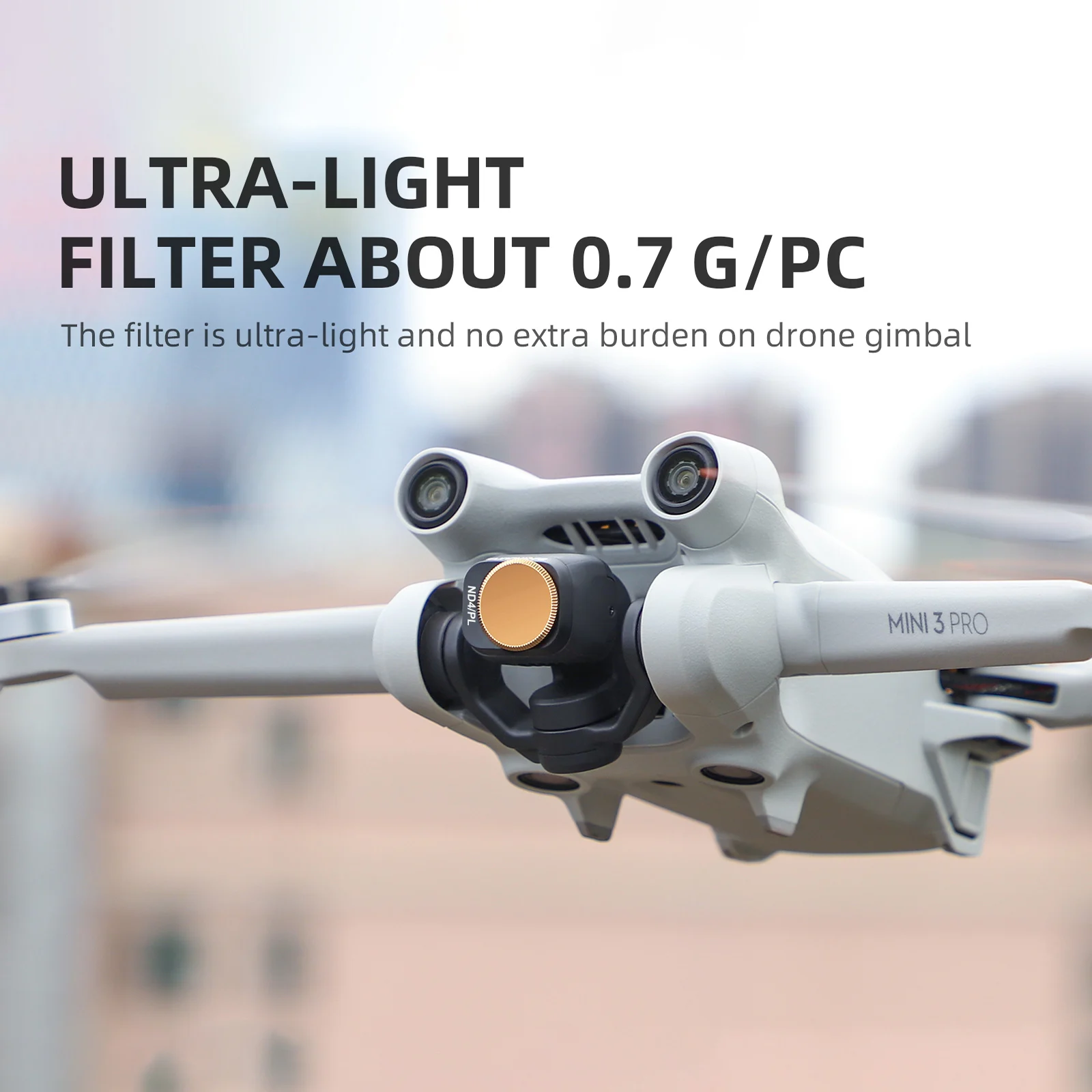 Одиночный Регулируемый Фильтр ND/PL для DJI Mini 3 Pro Drone, комплект для защиты оптического стекла, аксессуары для дрона, объектив камеры
Одиночный Регулируемый Фильтр ND/PL для DJI Mini 3 Pro Drone, комплект для защиты оптического стекла, аксессуары для дрона, объектив камеры