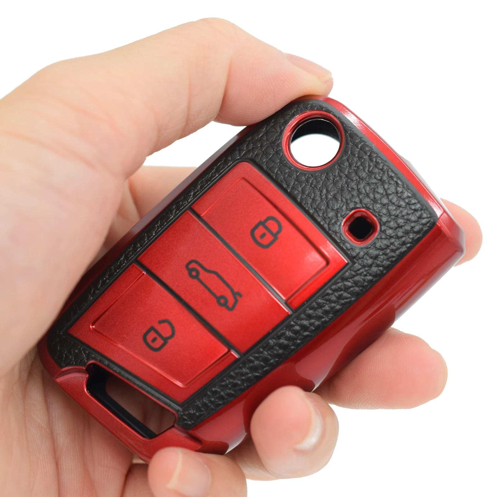 Remote Key Case Fob Cover Leather TPU Protector For Volkswagen Polo Golf MK7 Tiguan Skoda Octavia Kodiaq Fabia Seat Leon Ateca
Remote Key Case Fob Cover Leather TPU Protector For Volkswagen Polo Golf MK7 Tiguan Skoda Octavia Kodiaq Fabia Seat Leon Ateca
