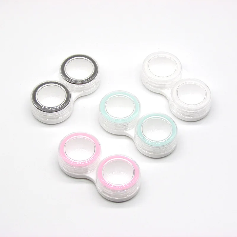1pcs Contact Lens L+R Cases Storage Holder Soaking Container Travel Accessaries 
1pcs Contact Lens L+R Cases Storage Holder Soaking Container Travel Accessaries