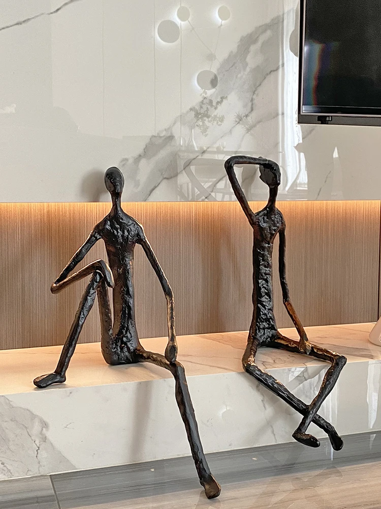 Metal Figure Sculpture Home Decor Crafts Room Decoration Study Office Sport Ornament Living Room Abstract Statue
Metal Figure Sculpture Home Decor Crafts Room Decoration Study Office Sport Ornament Living Room Abstract Statue