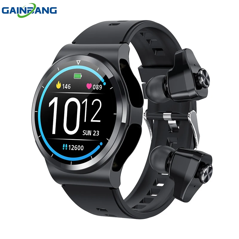 GT69 Smart Watch Men Women 2 in 1 TWS Wireless Stereo Earphone Bluetooth Call Fitness Bracelet Heart Rate Tracker Smartwatch
GT69 Smart Watch Men Women 2 in 1 TWS Wireless Stereo Earphone Bluetooth Call Fitness Bracelet Heart Rate Tracker Smartwatch