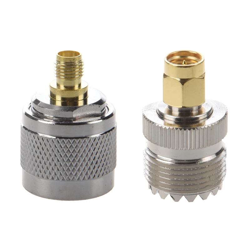 2Pcs N Male Plug To SMA Female Jack RF Coaxial Adapter & 1Pcs UHF SO-239 SO239 Female To SMA Male Plug Connector
2Pcs N Male Plug To SMA Female Jack RF Coaxial Adapter & 1Pcs UHF SO-239 SO239 Female To SMA Male Plug Connector