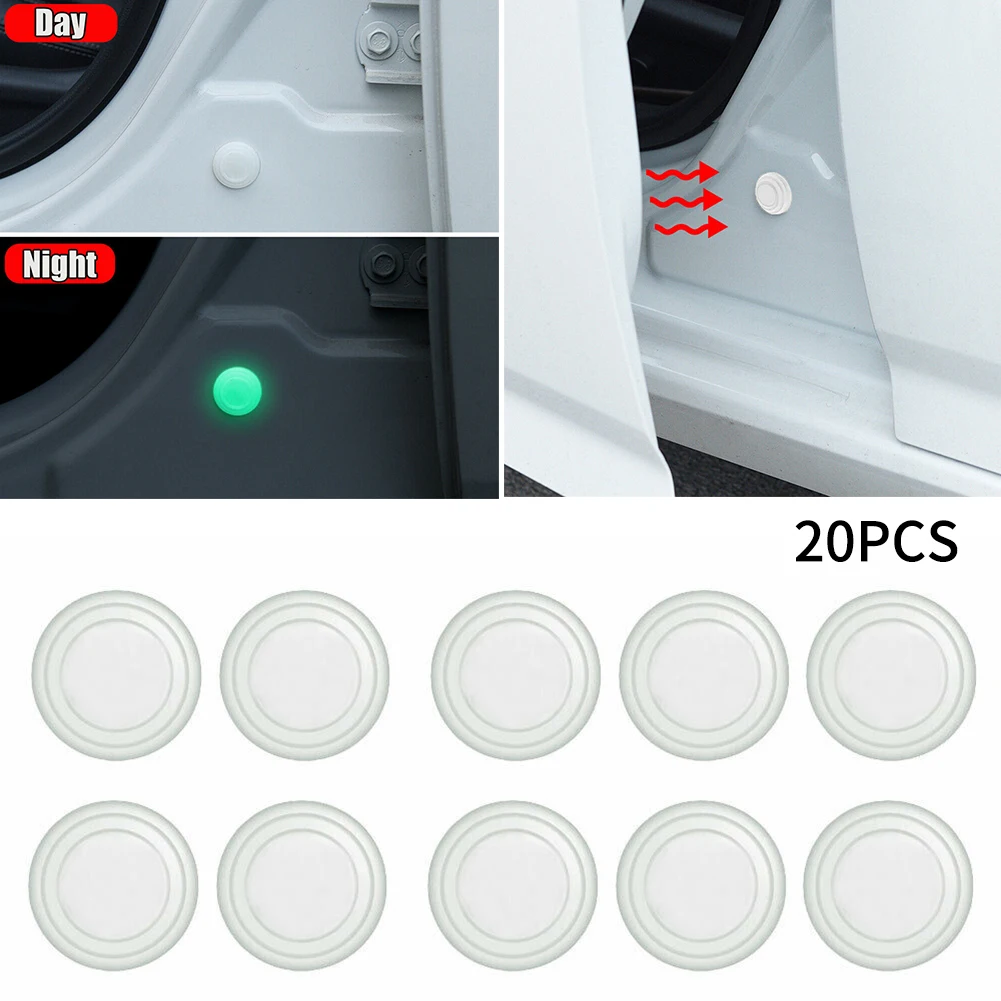 20pcs Anti-collision Gasket Car Door Anti-Shock Protector Pad Shock-Absorbing Gasket Accessories Luminous Silicone
20pcs Anti-collision Gasket Car Door Anti-Shock Protector Pad Shock-Absorbing Gasket Accessories Luminous Silicone